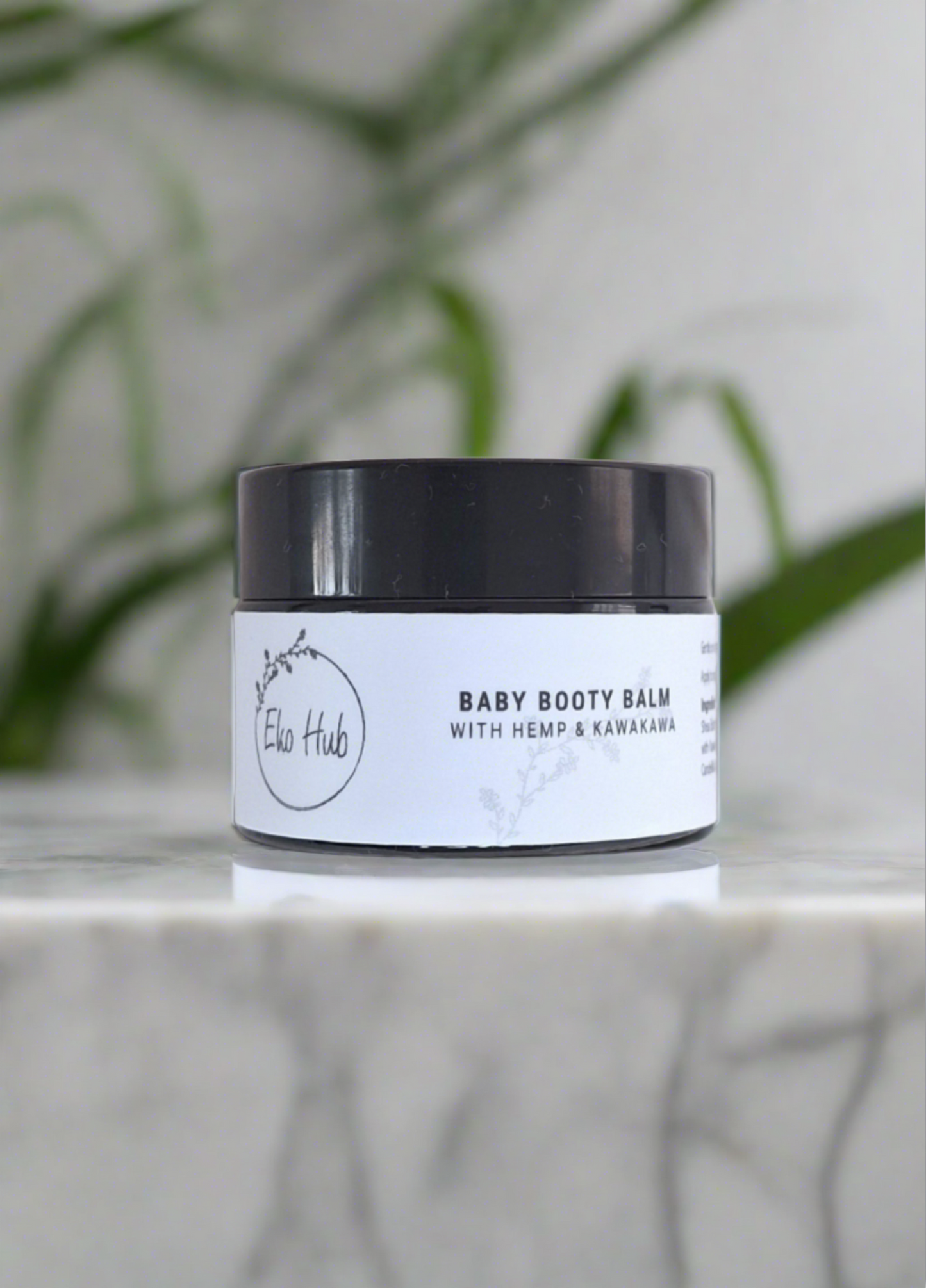 Natural Baby Booty Balm - with Hemp & Kawakawa